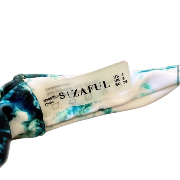 Tie Dye Bandeau Bikini - Picture 3 of 4